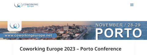 Coworking Europe 2023 – Porto Conference